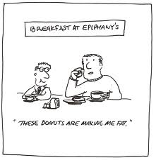 Epiphanic Humor about donuts